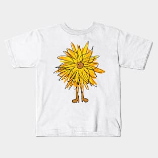 Sammy the sunflower Kids T-Shirt